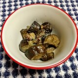 茄子のアーモンド味噌炒め